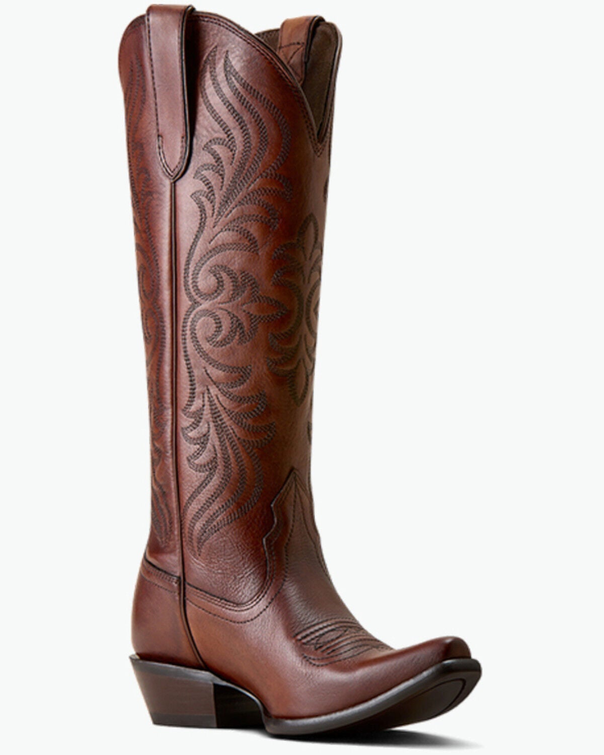 Ariat Women's Calera Tall Western Boots - Snip Toe, Brown, hi-res