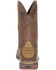 Image #4 - Rocky Men's Iron Skull Waterproof Western Work Boots - Composite Toe, Distressed Brown, hi-res