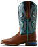 Image #3 - Ariat Women's Captivate Performance Western Boots - Broad Square Toe, Blue, hi-res