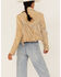 Understated Leather Women's Fearless Fringe Suede Jacket, Tan, hi-res