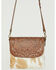Image #2 - Shyanne Women's Studded Tooled Crossbody Bag, Brown, hi-res