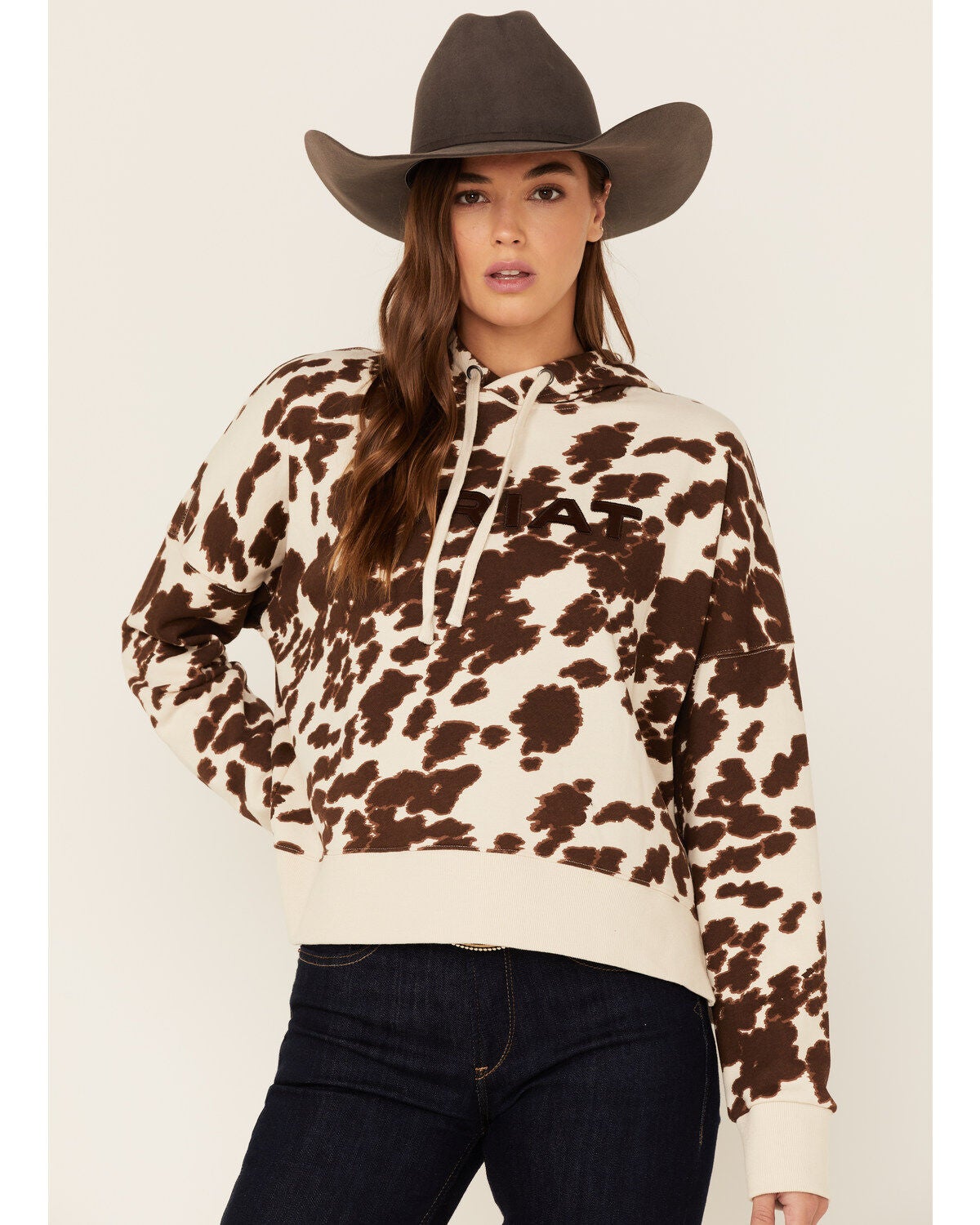 Ariat Women's R.E.A.L. Pony Sweatshirt Hoodie Mustang XX-Large