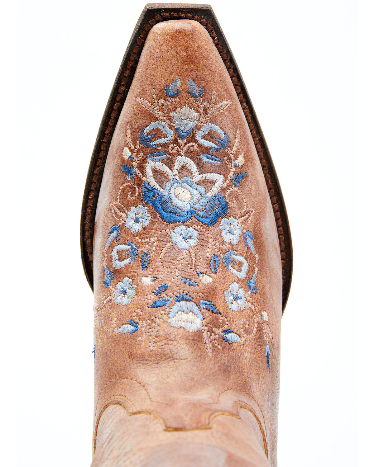 Image #6 - Shyanne Women's Analise Western Boots - Snip Toe, Taupe, hi-res