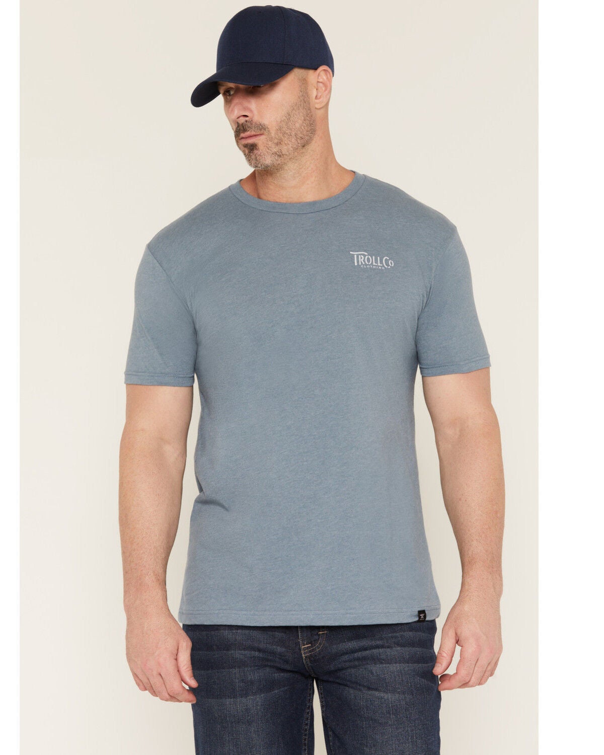 Image #2 - Troll Co Men's Headstrong Short Sleeve Graphic T-Shirt - Big, Brown, hi-res