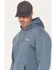Image #3 - Troll Co Men's Skeleton Hooded Sweatshirt, Blue, hi-res