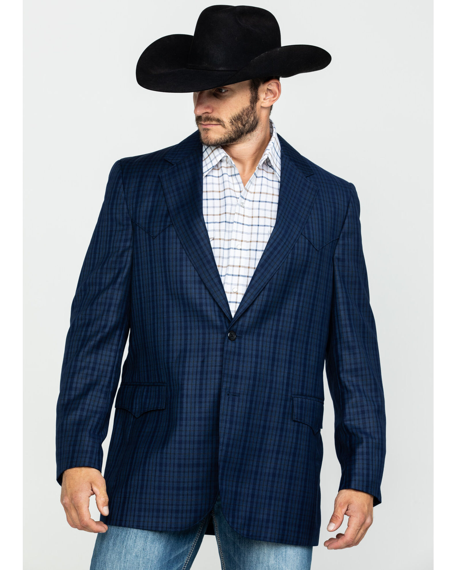 Cowboy boots discount with sport coat