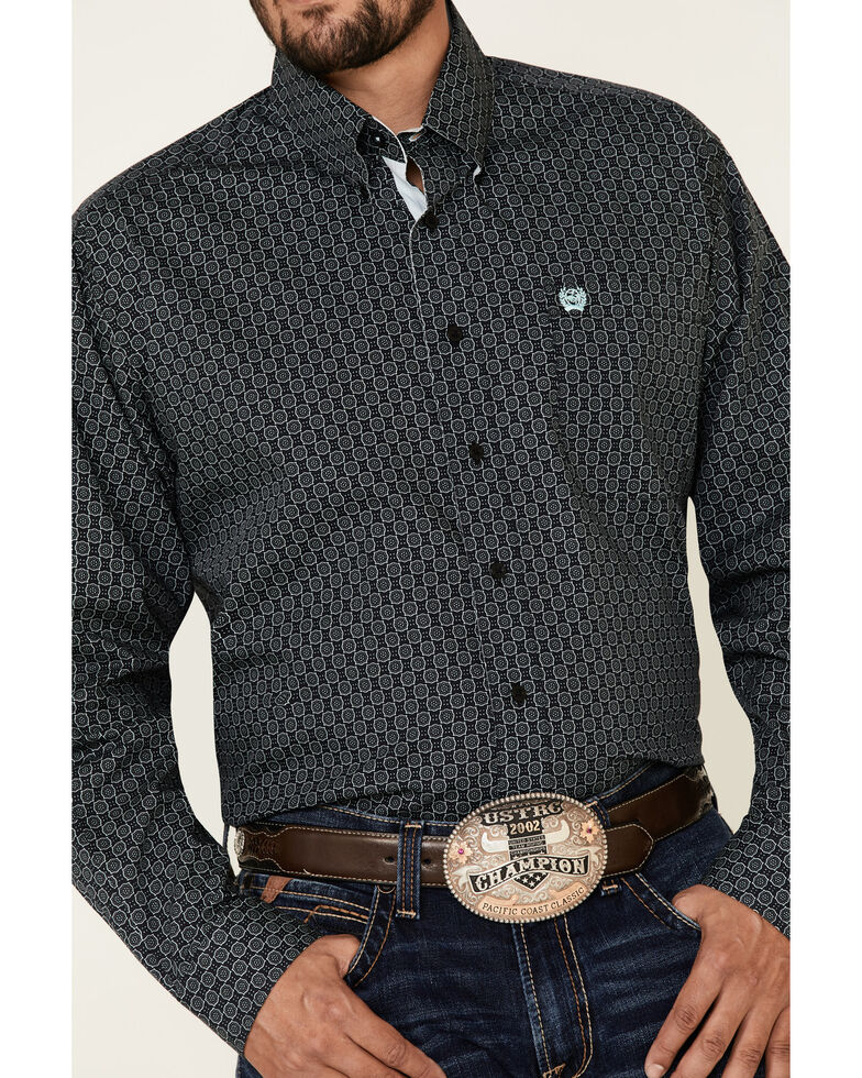 cinch button up shirt