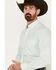 Image #2 - Ariat Men's Solid Slub Classic Fit Long Sleeve Button-Down Western Shirt - Tall, Mint, hi-res