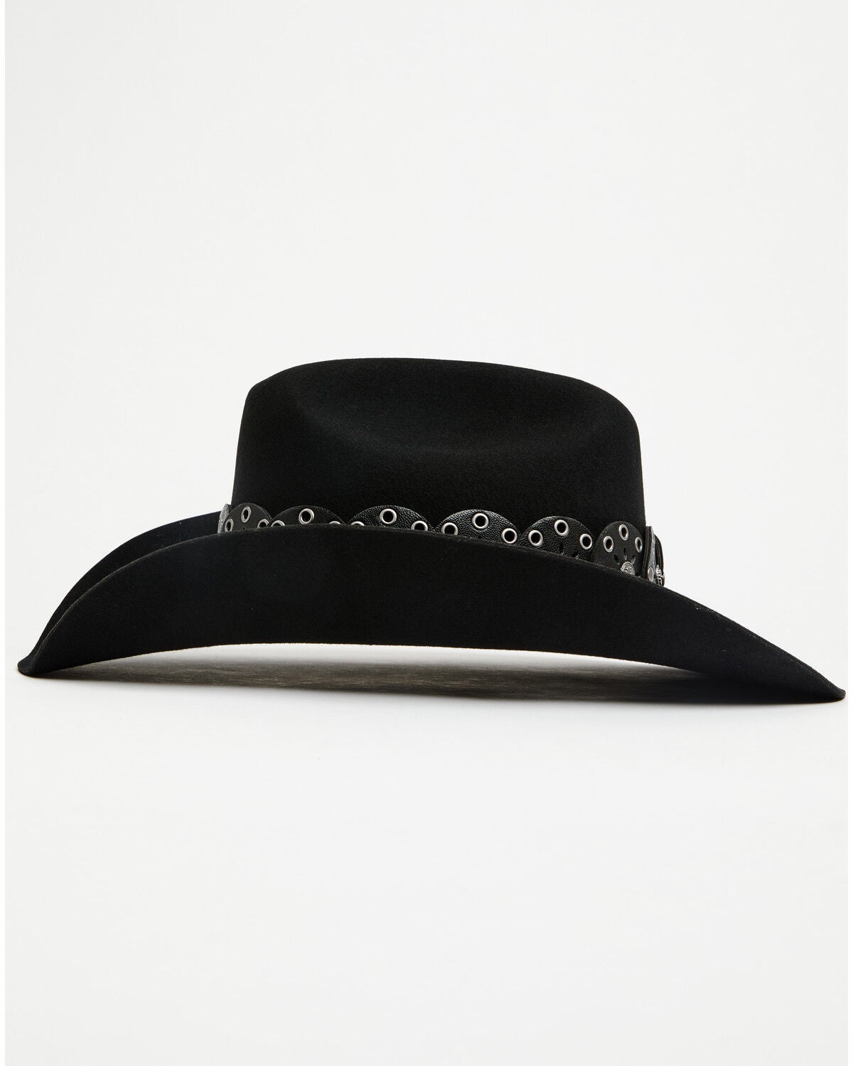 Image #3 - Shyanne Women's Juliet Wool Felt Cowboy Hat, Black, hi-res