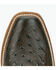Image #6 - Tony Lama Men's Ranchero Tyler Exotic Ostrich Western Boots - Square Toe, Brown, hi-res