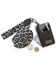 Image #2 - Wrangler Leopard Print Dual Pouch Wristlet, Black, hi-res
