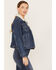 Levi's Women's Worn In Original Sherpa Trucker Jacket, Blue, hi-res