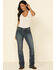 Image #1 - Wrangler Women's Mid Rise Bootcut Jeans  , , hi-res