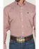 Image #3 - Cinch Men's Medallion Print Long Sleeve Button-Down Western Shirt, Red, hi-res