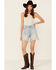 Lee Women's Vintage Modern Dad Shorts, Blue, hi-res