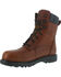 Image #2 - Iron Age Men's Hauler Waterproof 8" Work Boots - Composite Toe, Brown, hi-res