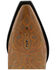 Image #6 - Black Star Women's CellSole Studded Leather Western Boots - Snip Toe, Brown, hi-res