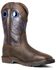 Image #1 - Ariat Men's Brown Groundwork Western Work Boots - Soft Toe, Brown, hi-res