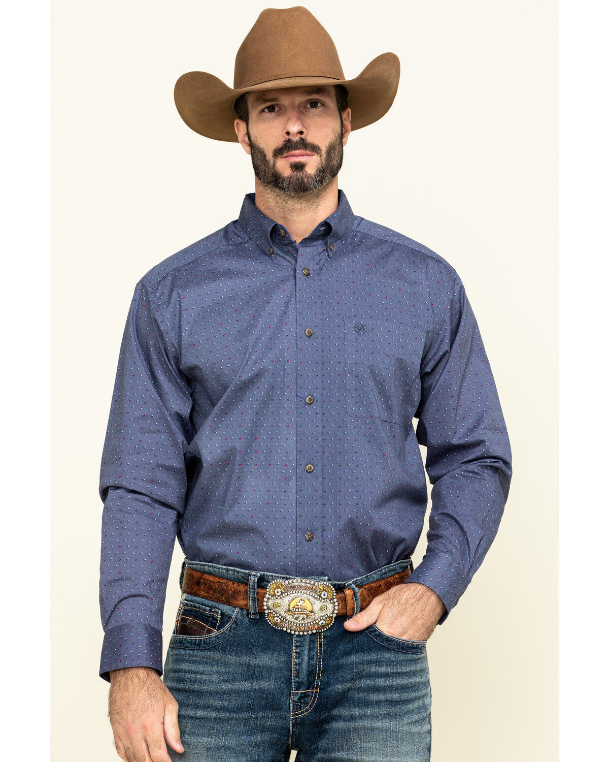 ariat white dress shirt