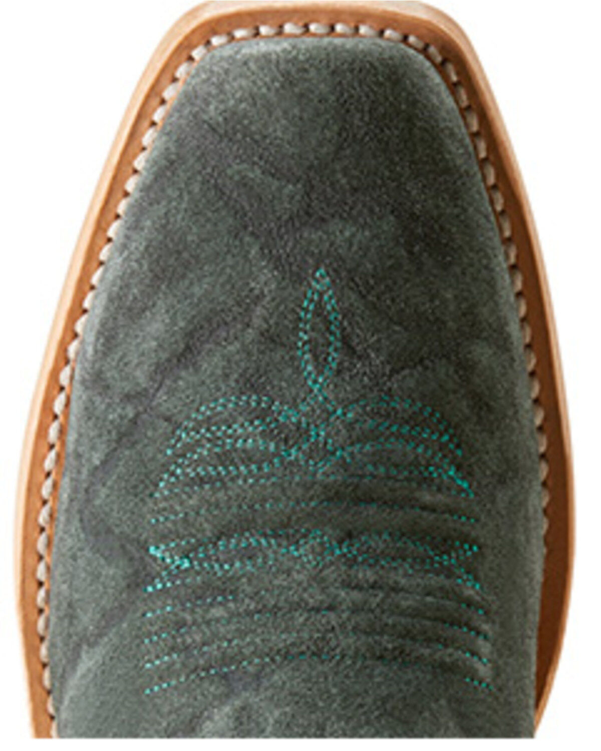 Image #4 - Ariat Women's Futurity Elephant Print Roughout Western Boots - Square Toe, Green, hi-res