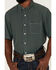 Panhandle Men's Performance Geo Print Short Sleeve Button Down Western Shirt, , hi-res