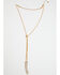 Image #1 - Lainey Wilson Women's Layered Choker Necklace, Gold, hi-res
