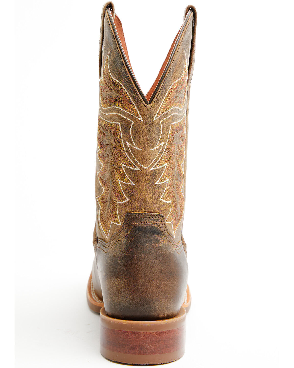 Image #5 - Dan Post Men's Morris Western Boots - Broad Square Toe, Tan, hi-res