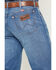 Image #4 - Wrangler X Coors Banquet Men's 13MWZ Golden Blue Medium Wash Straight Stretch Denim Jeans, Medium Wash, hi-res