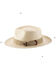 Image #2 - Bullhide Men's Founder Straw Fedora, Natural, hi-res