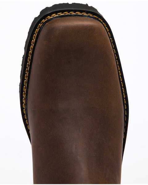Image #6 - Ariat Men's Spot Hog Distressed Brown Boots - Square Toe, , hi-res