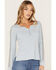 Image #2 - Idyllwind Women's Trustie Henley Top, Steel Blue, hi-res