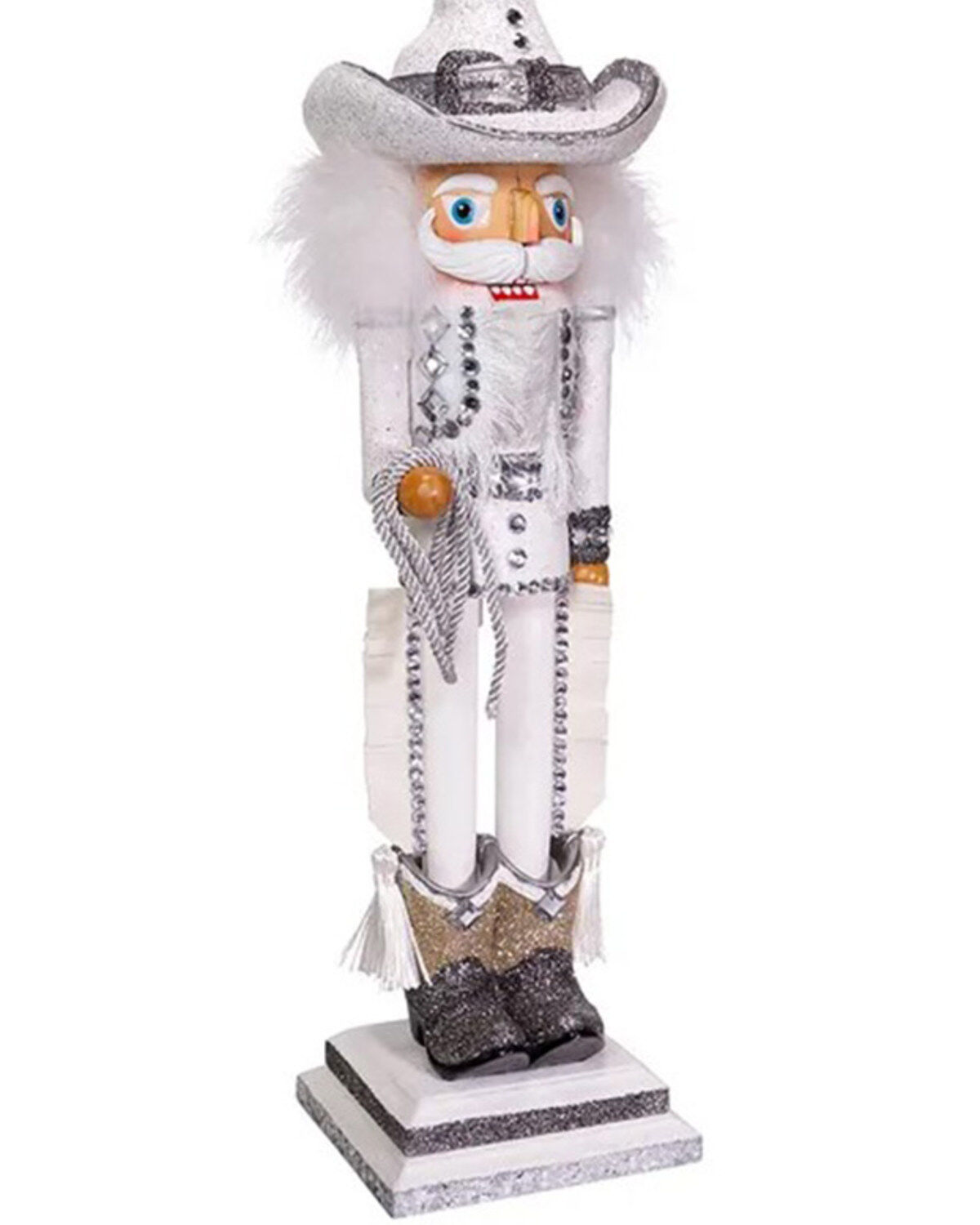 Image #1 - Kurt Adler 19" Hollywood Nutcrackers™ Rhinestone Cowboy Nutcracker, Multi, hi-res