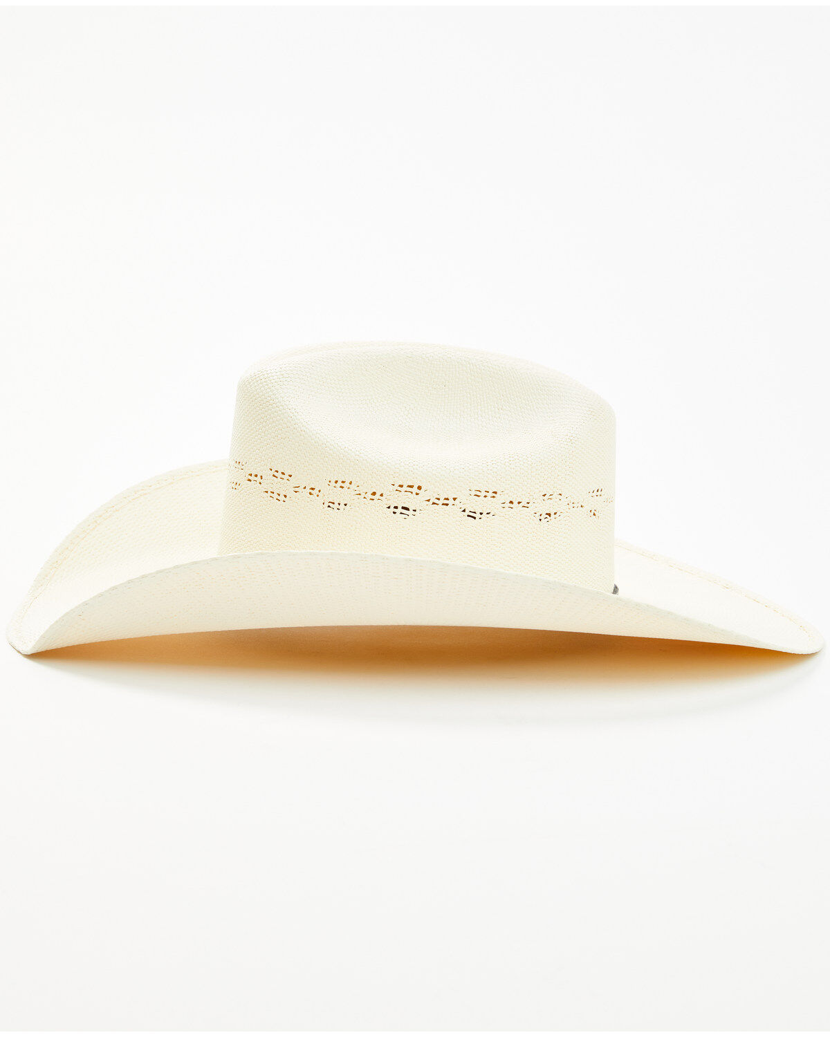 Image #3 - Cody James Bangora Straw Cowboy Hat, Ivory, hi-res