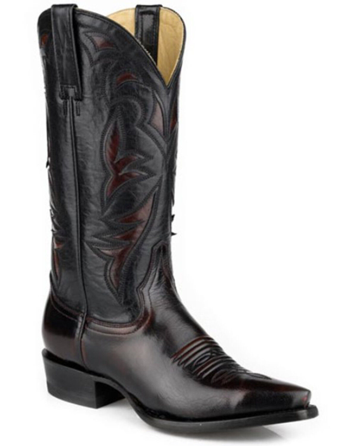 Image #1 - Stetson Women's Georgia Western Boots - Snip Toe, Black, hi-res