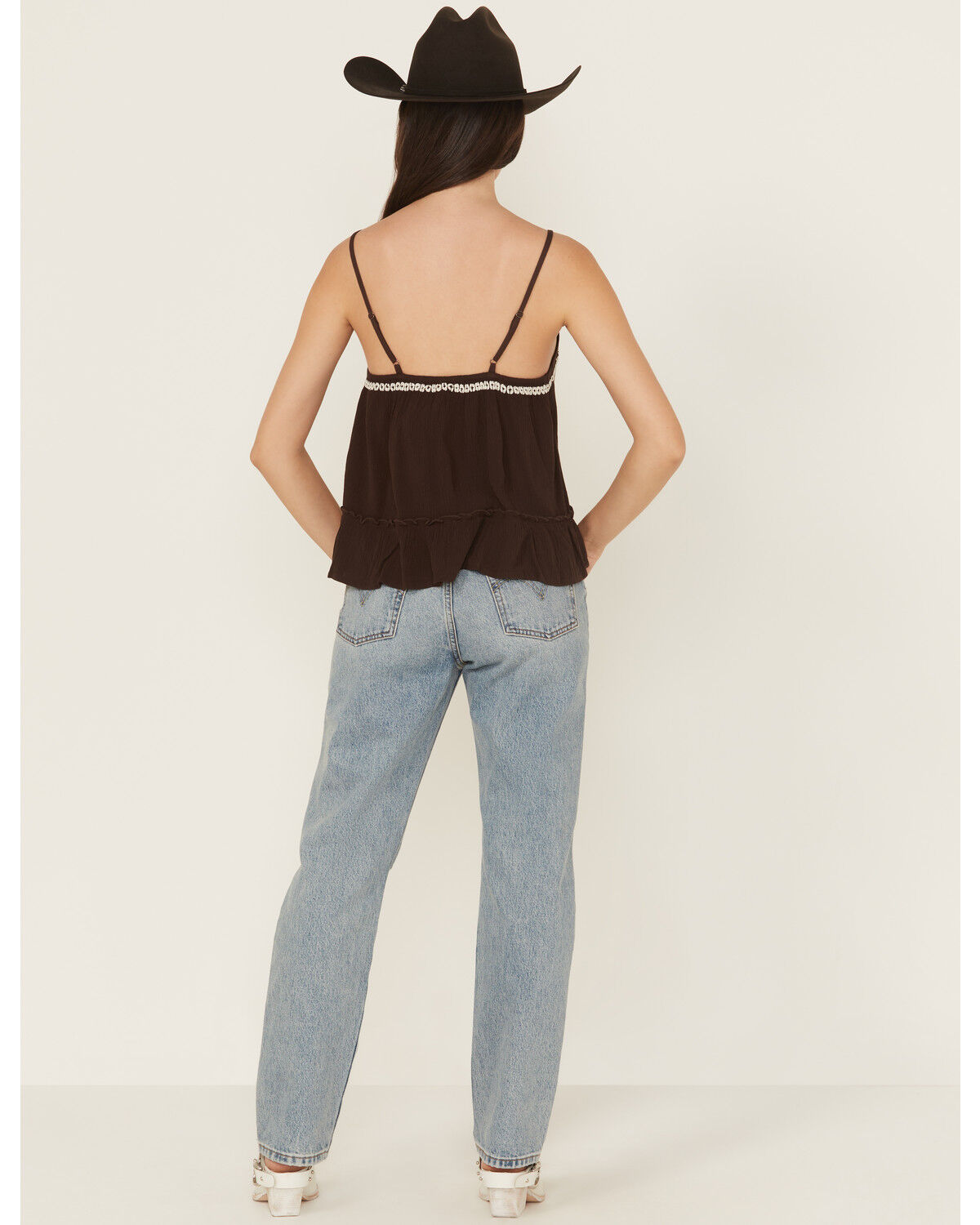 Image #3 - Levi's Women's 501 Plan To Stay High Rise Medium Wash Straight Denim Jeans, Medium Wash, hi-res