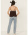 Image #3 - Levi's Women's 501 Plan To Stay High Rise Medium Wash Straight Denim Jeans, Medium Wash, hi-res