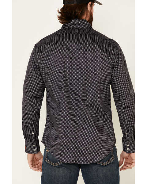 Image #5 - Rock & Roll Denim Men's FR Geo Print Long Sleeve Work Shirt , , hi-res