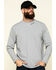 Image #1 - Ariat Men's Navy FR Base Layer Long Sleeve Work T-Shirt - Big & Tall, Navy, hi-res