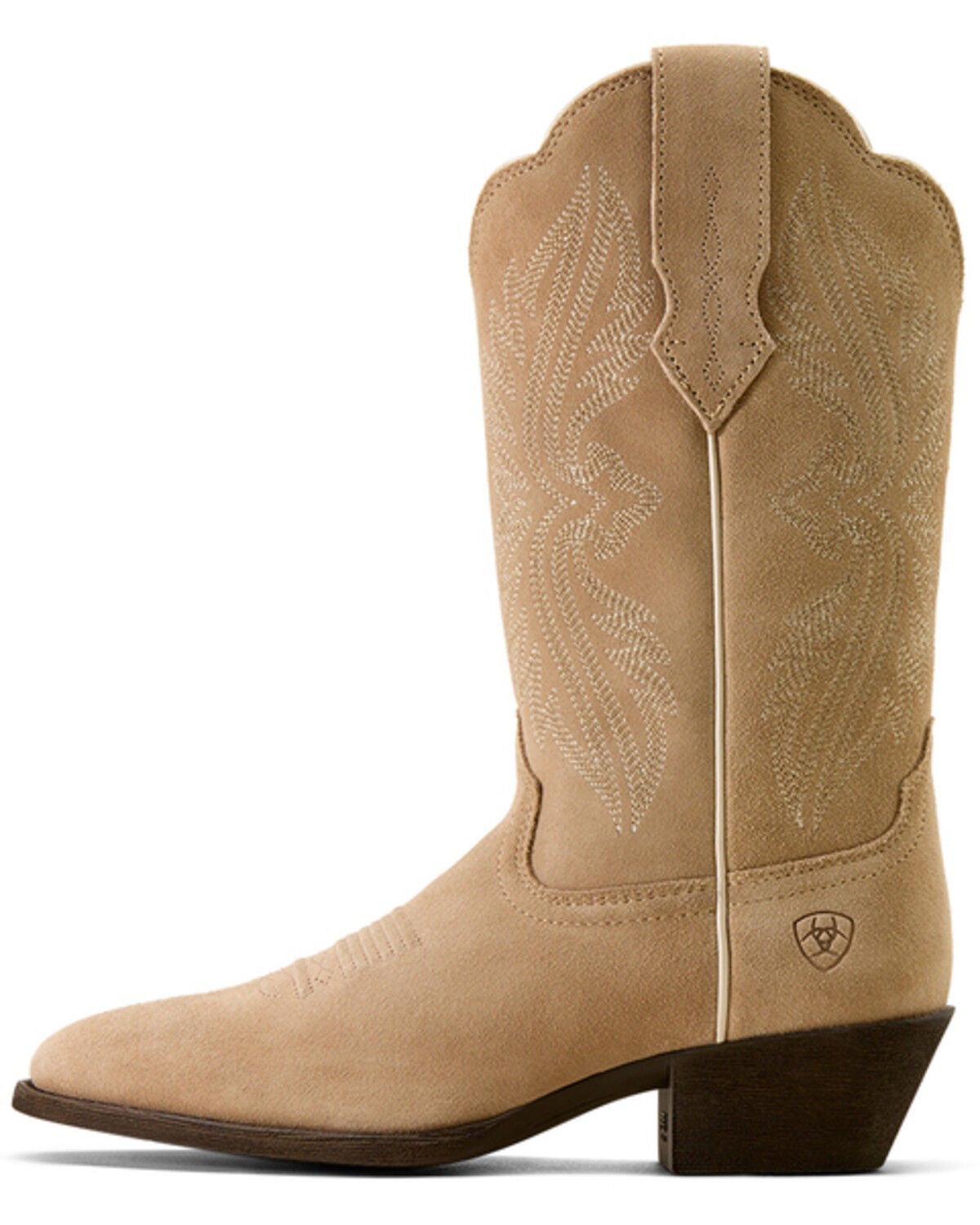 Image #2 - Ariat Women's Heritage StretchFit Performance Western Boots - Round Toe, Taupe, hi-res