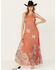 Image #1 - Johnny Was Women's Paisley Print Mesh Slip Maxi Dress, Multi, hi-res