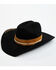 Image #1 - Idyllwind Women's Terranova Felt Cowboy Hat, Black, hi-res