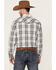 Image #4 - Cowboy Hardware Men's Hermosillo Large Plaid Print Long Sleeve Pearl Snap Western Shirt, , hi-res