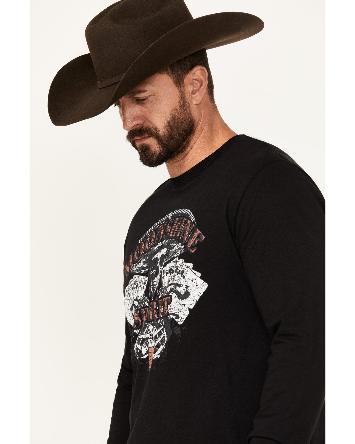 Moonshine Spirit Men's Marichi Long Sleeve Graphic T-Shirt