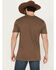Image #4 - Cinch Men's Cattle Company Logo Short Sleeve Graphic T-Shirt, Brown, hi-res