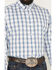 Image #3 - George Strait by Wrangler Men's Plaid Print Long Sleeve Button-Down Stretch Western Shirt, White, hi-res