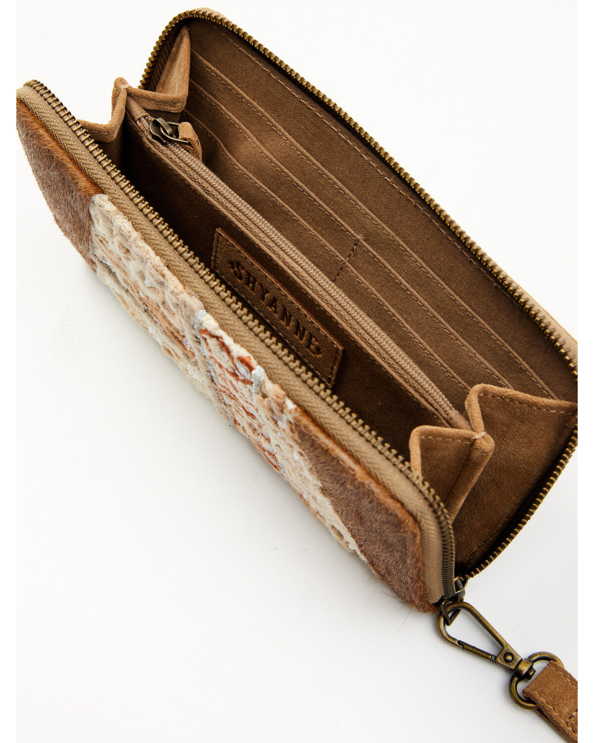 Image #2 - Shyanne Women's Boho Patched Wallet, Tan, hi-res
