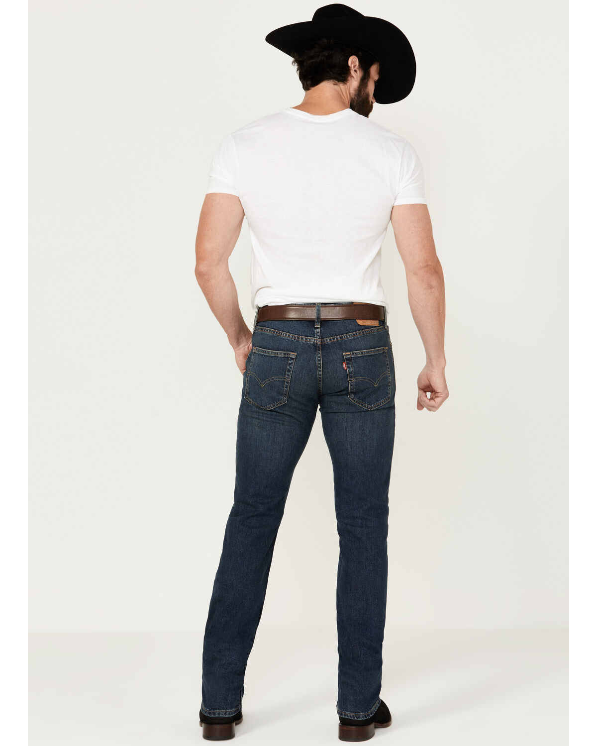 Image #3 - Levi's Men's 511™ Figure It Out Slim Stretch Straight Denim Jeans, Dark Wash, hi-res