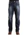 Image #3 - Stetson Men's Modern Fit Boot Cut Jeans, Dark Stone, hi-res