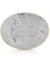 Image #2 - Montana Silversmiths Men's Bronze Rippling Waters Christian Cowboy Belt Buckle, Silver, hi-res