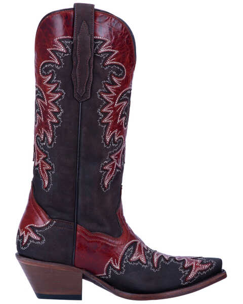 Image #2 - Dan Post Women's O-Lay Lucie Western Boots - Snip Toe, , hi-res